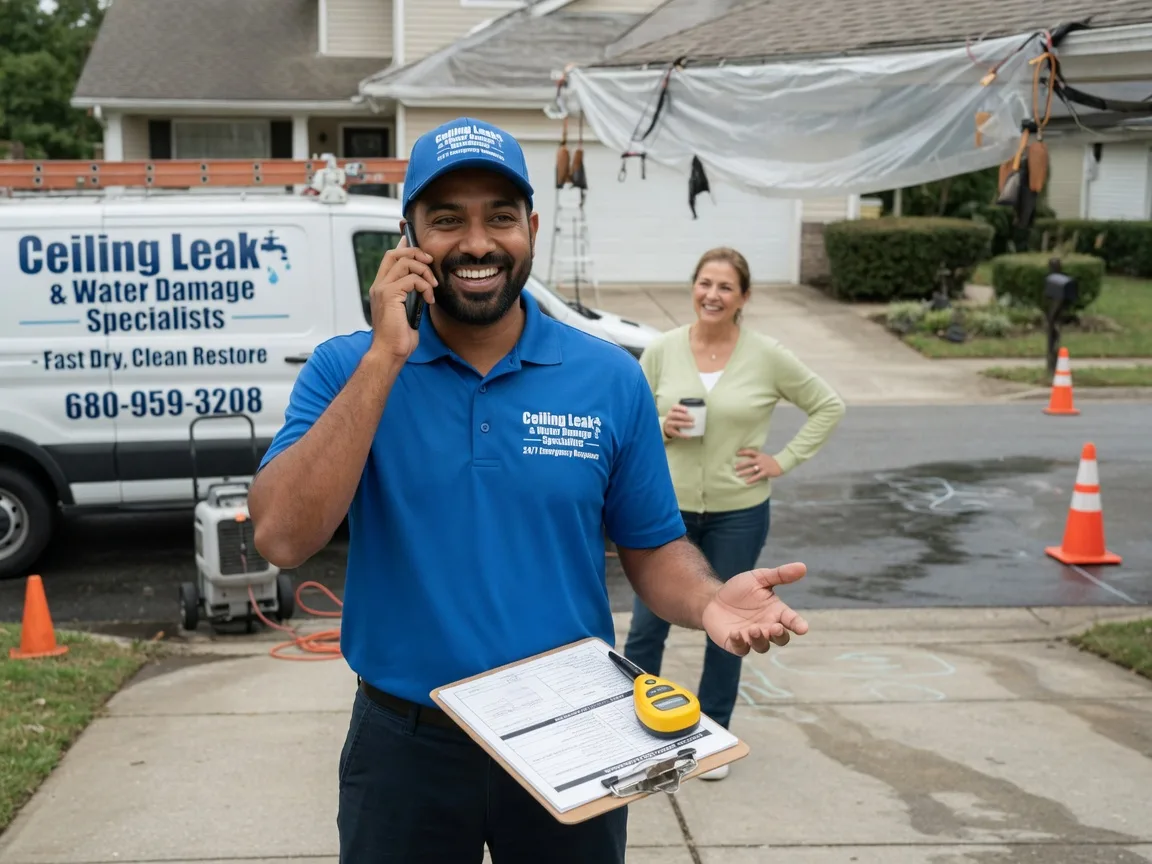 Ceiling Leak Cleanup Lake Hamilton, FL FAQs
